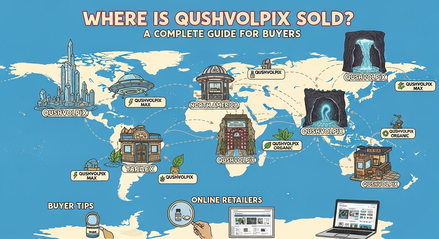 Where Is Qushvolpix Sold