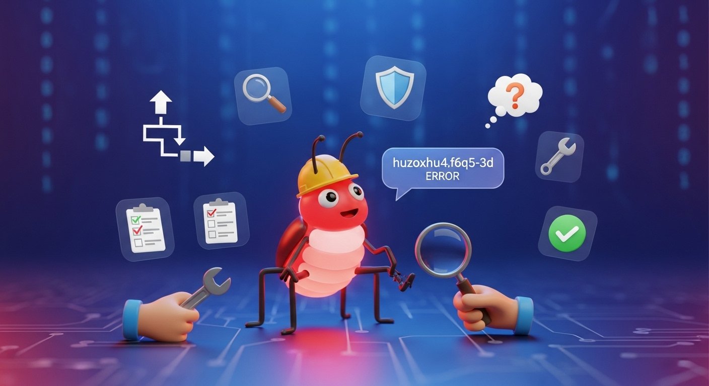 How to Fix Huzoxhu4.f6q5-3d Bug: Complete Troubleshooting Guide